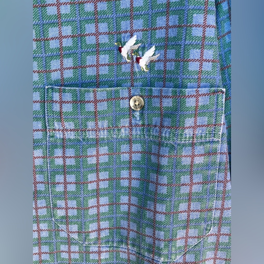 Vintage Creekwood Long Sleeve Button Up Medium - Picture 3 of 6